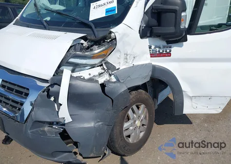 2016 Ram Promaster 2500 High Roof из США, поврежденный, VIN 3C6TRVCG6GE122475